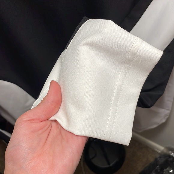 🛍️Host pick!EUC Made For Life b+w full zip jacket Sz.PM 276 - Picture 6 of 8